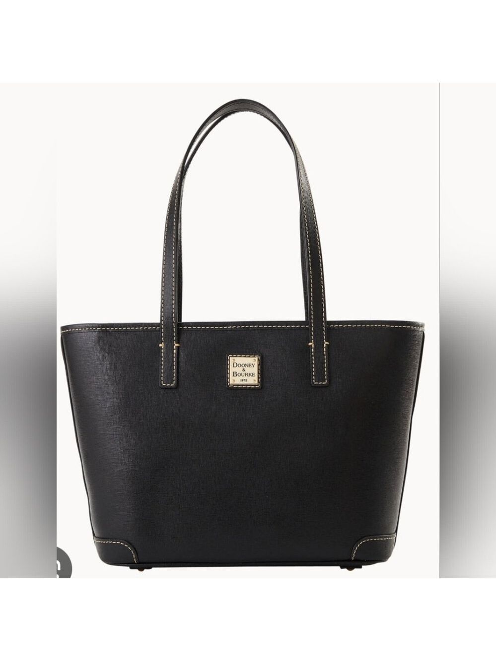 Dooney & Bourke | Saffiano Small Charleston Shopper Tote | Black